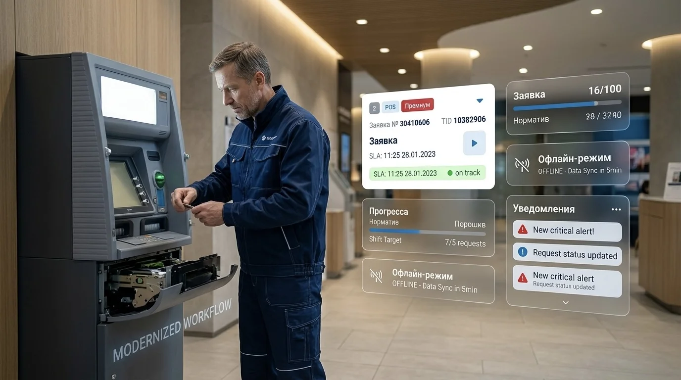 UX редизайн: один тап вместо семи. Как мы ускорили закрытие заявок на 300%